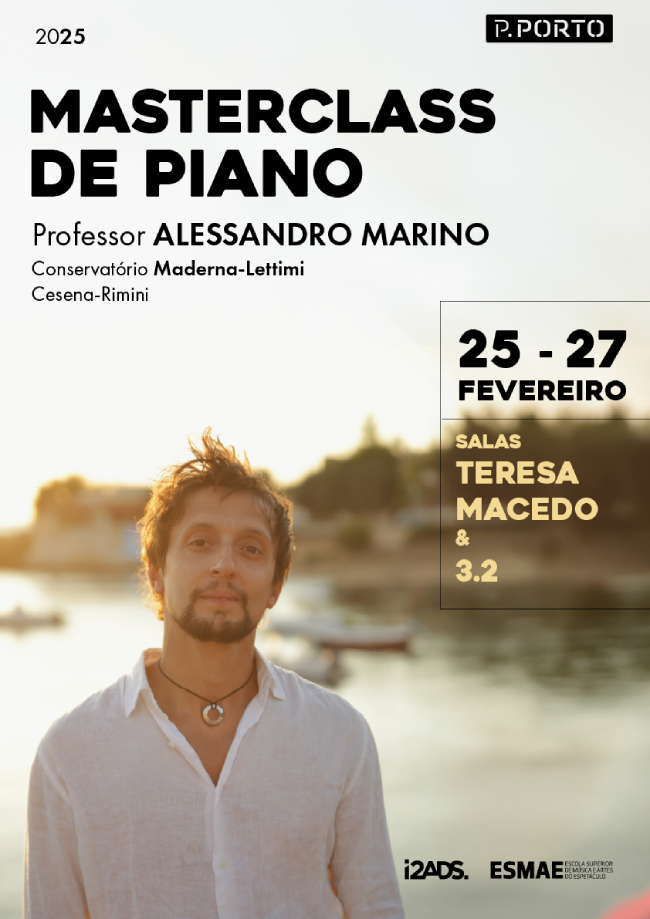 Masterclass de piano Alessandro Marino