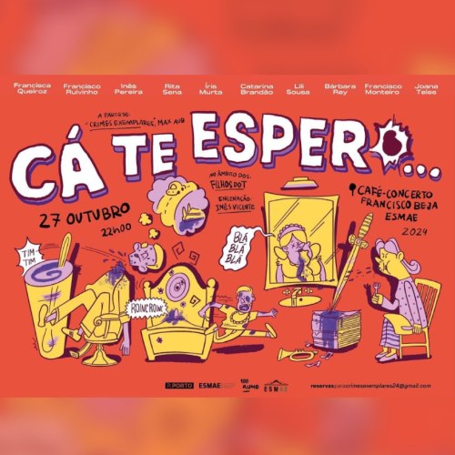 "Cá Te Espero..." no Café-Concerto Francisco Beja