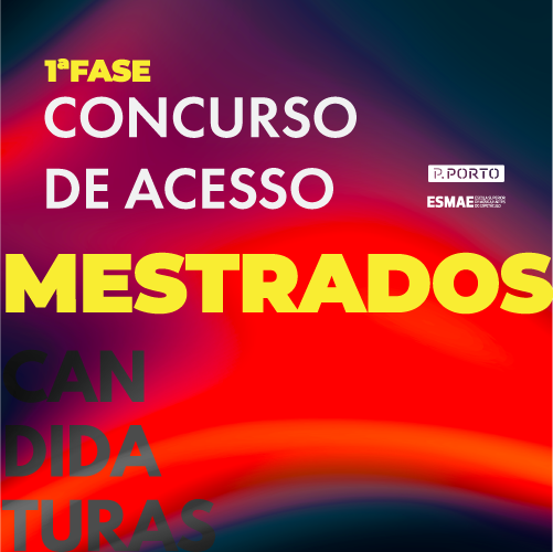 Concurso de Acesso aos Cursos de Mestrado 2025/26