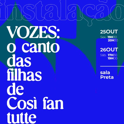 Vozes: o canto das filhas de Così fan tutte